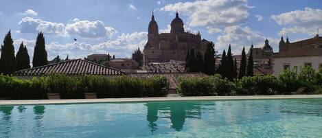 Seasonal outdoor pool