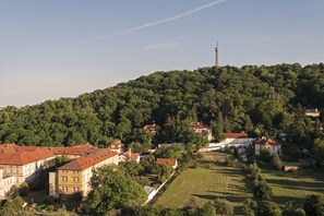 View from room - Domus Henrici (Prague)