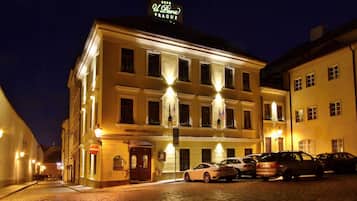 Front of property - evening/night