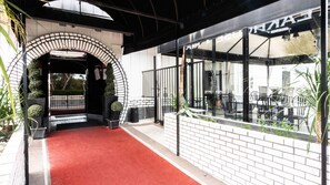 Interior entrance