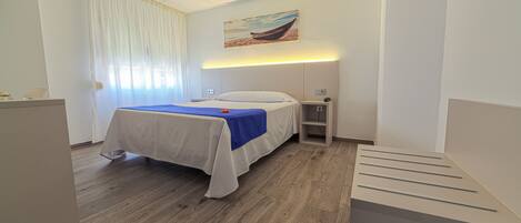 In-room safe, desk, laptop workspace, blackout curtains