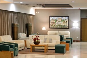 Sala de estar en el lobby