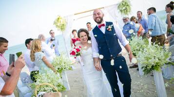 屋外結婚式場