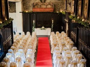 Indoor wedding