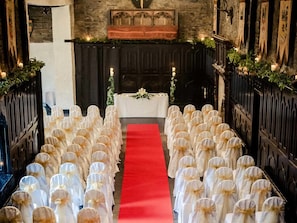 Indoor wedding