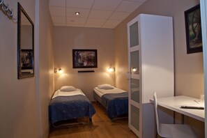 Iron/ironing board, cribs/infant beds, rollaway beds, free WiFi