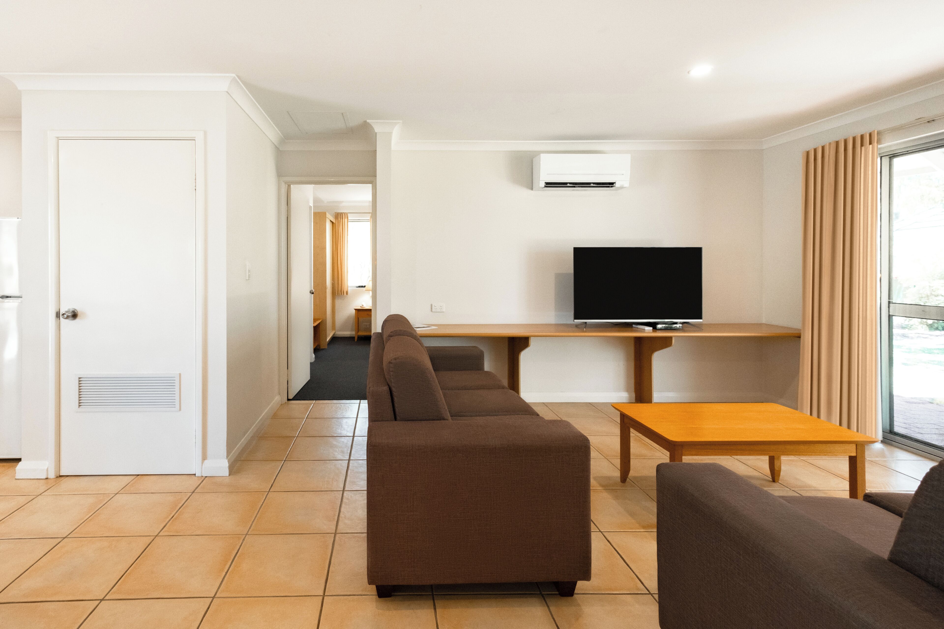 superior villa, 3 bedrooms | living area | tv, dvd player