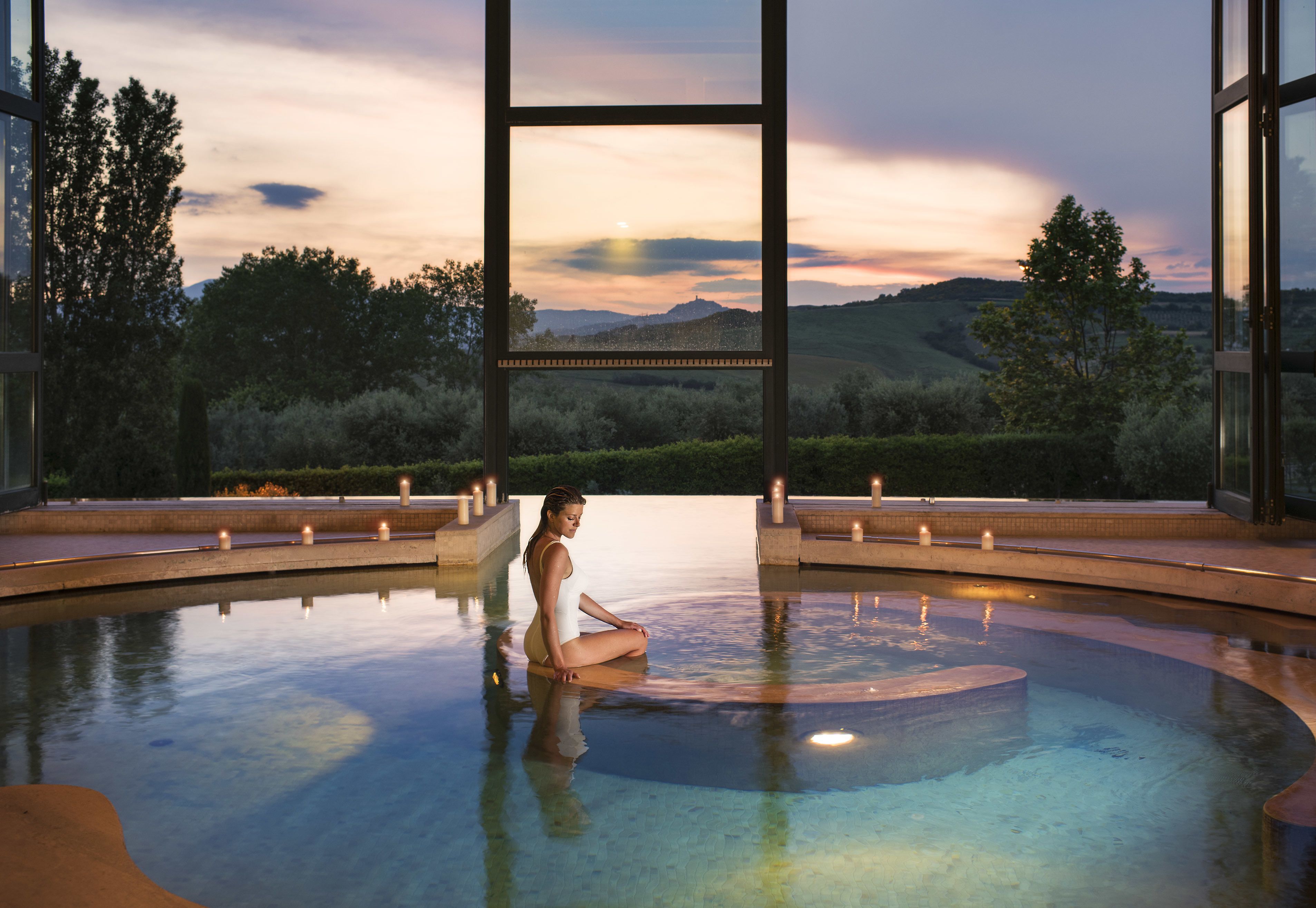 Couples treatment rooms, sauna, hot tub, hot springs, Turkish bath