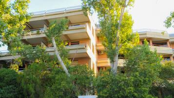 Voorkant van accommodatie