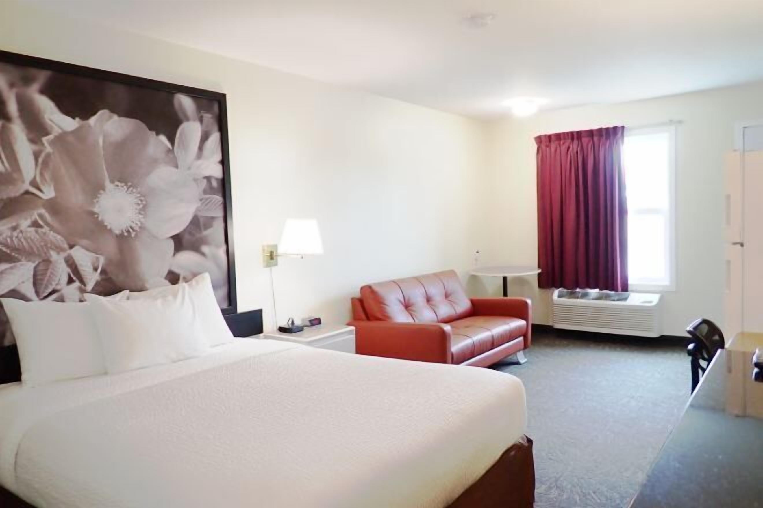 Escritorio, cortinas blackout, sistema de insonorización y cunas 