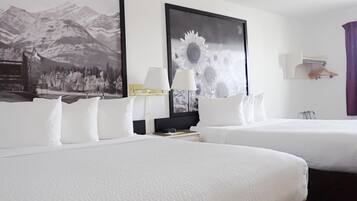 Desk, blackout drapes, soundproofing, cribs/infant beds