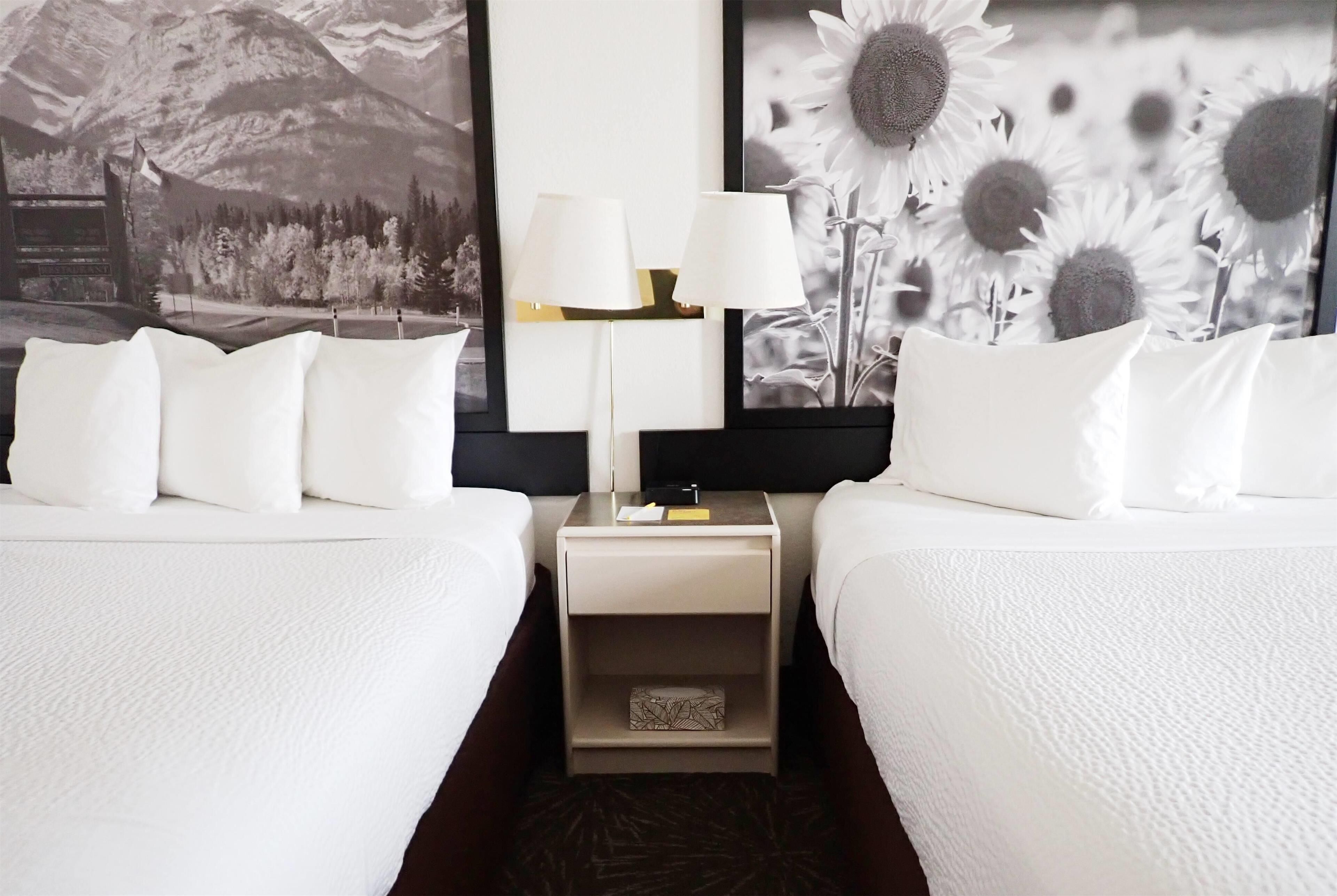 Escritorio, cortinas blackout, sistema de insonorización y cunas 