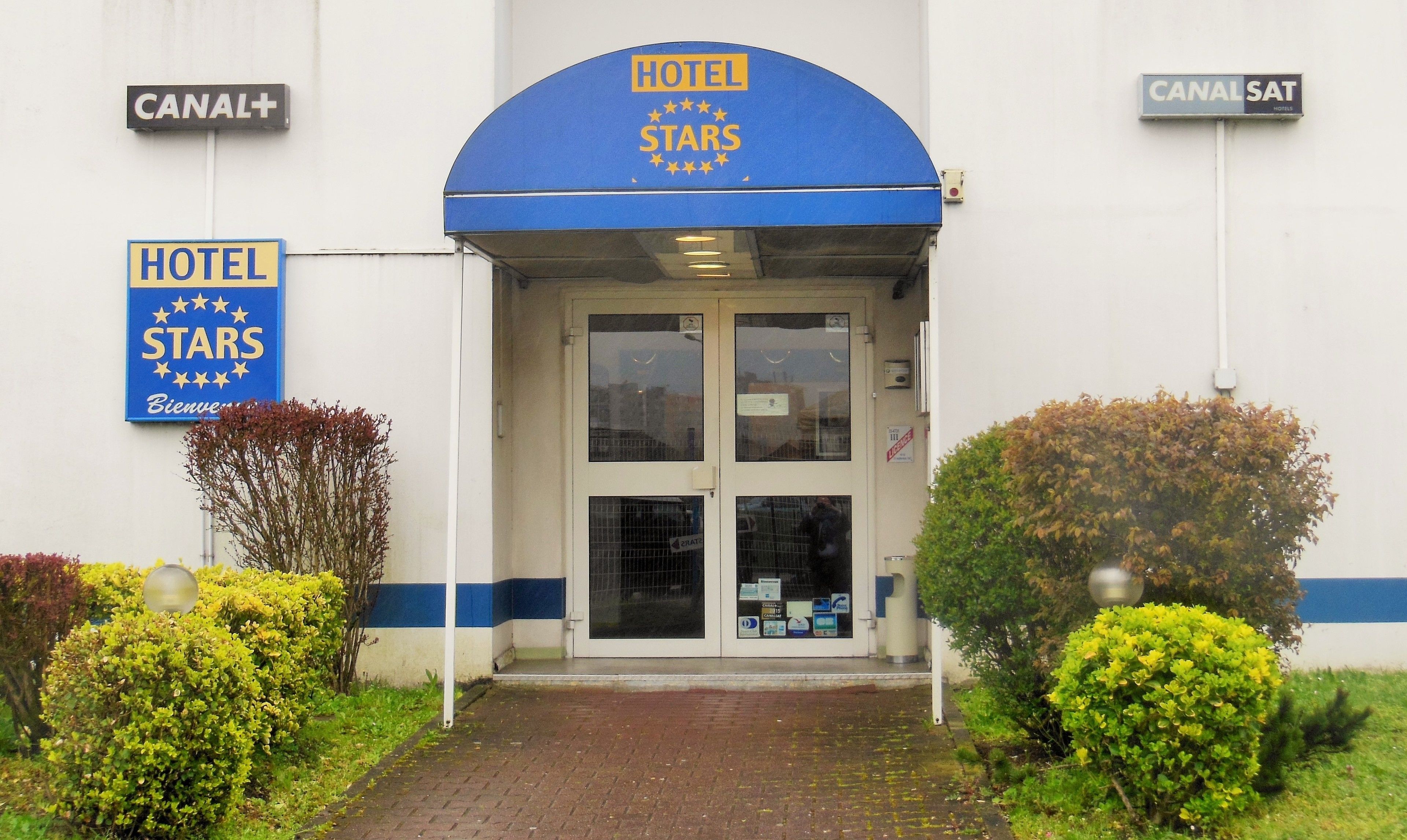 Entrada de la propiedad