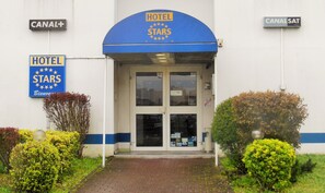 Entrée de l’hébergement