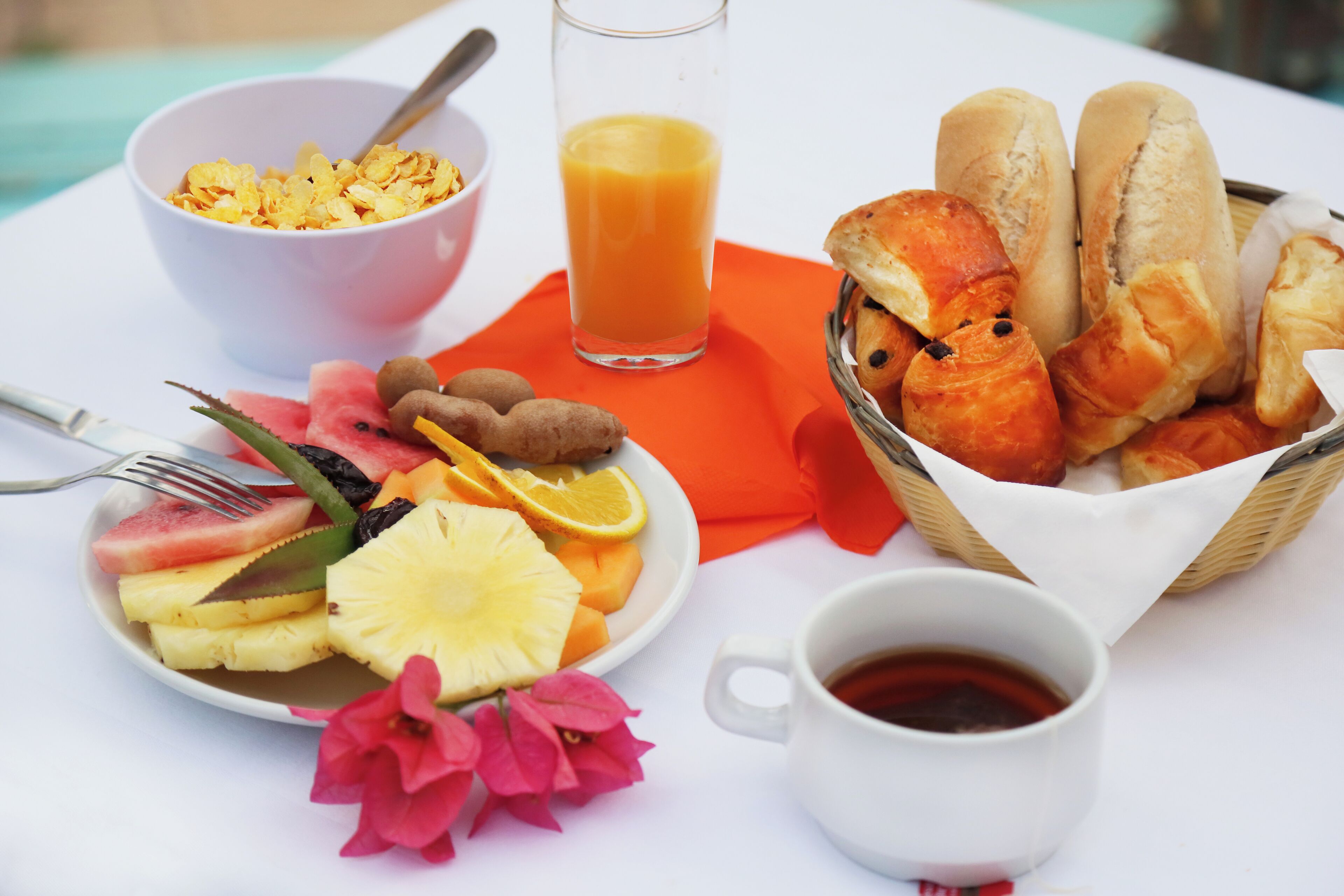 Daily buffet breakfast (EUR 20 per person)