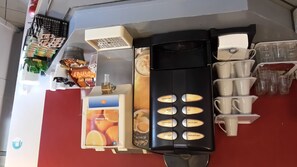 Daily buffet breakfast (EUR 7 per person)