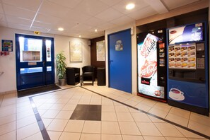 Interior entrance