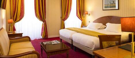 Minibar, in-room safe, desk, soundproofing