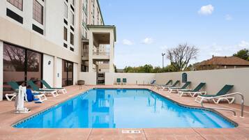 Seasonal outdoor pool