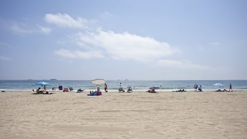 On the beach