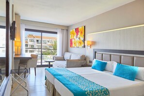 In-room safe, desk, blackout drapes, free cribs/infant beds