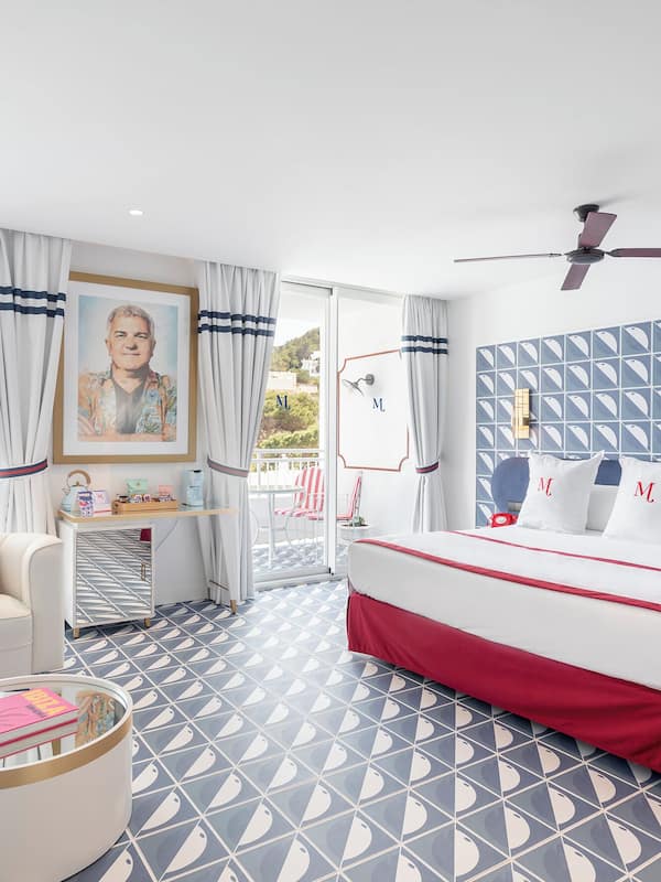1 slaapkamer, een minibar, een kluis op de kamer