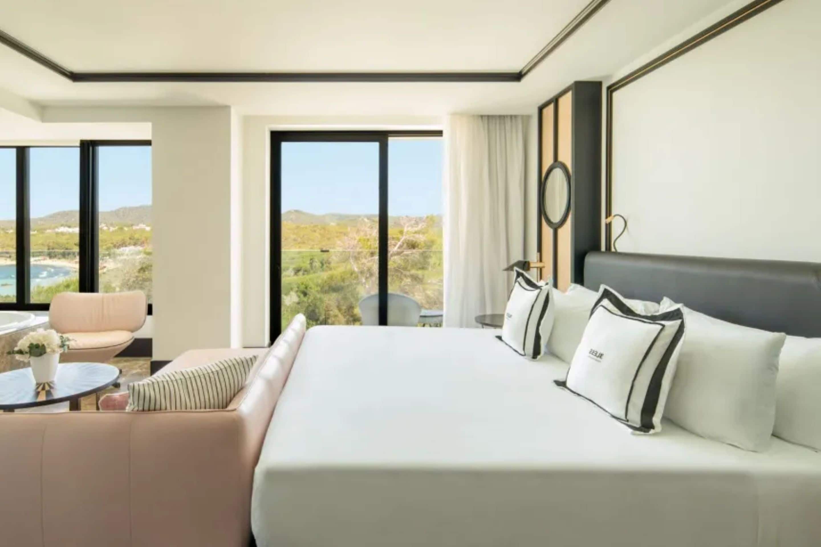 Memory foam beds, minibar, in-room safe, desk