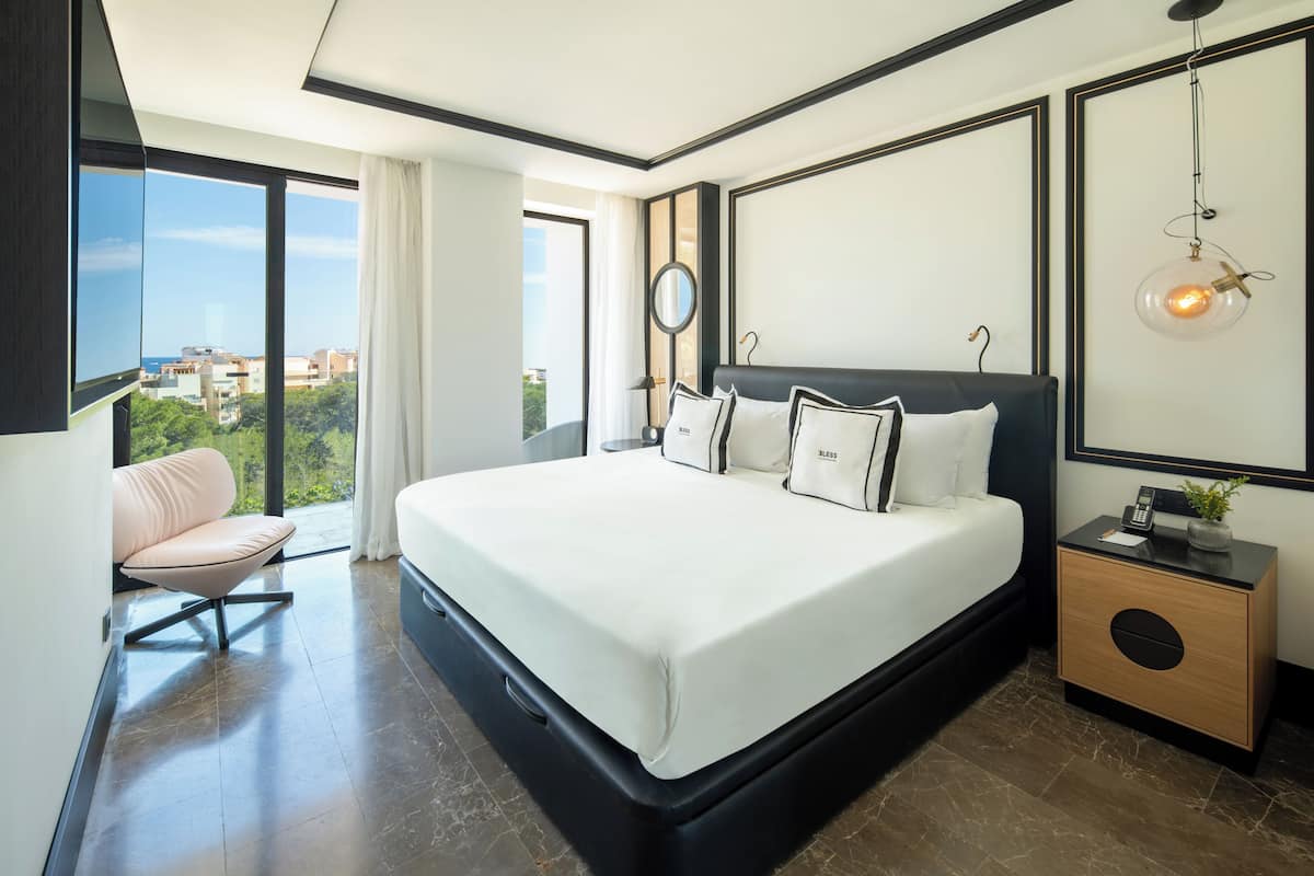 1 dormitorio, colchones viscoelásticos, minibar y caja fuerte