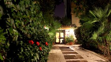 Entrada de la propiedad