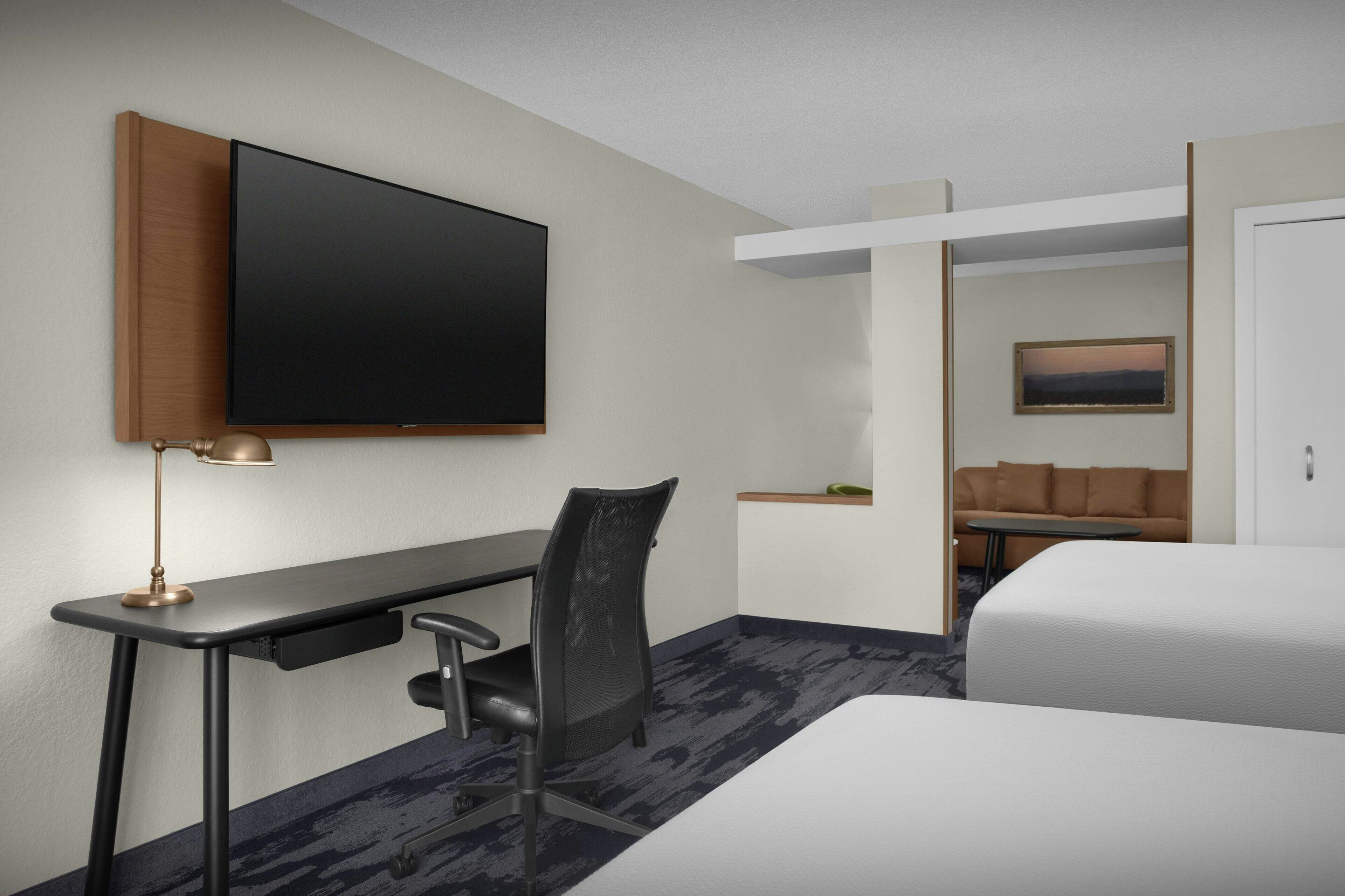 suite, multiple beds | 1 bedroom, premium bedding, desk, blackout curtains