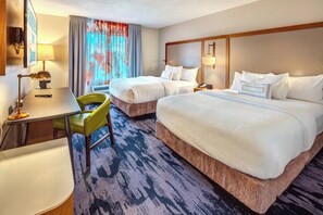 1 bedroom, premium bedding, desk, blackout drapes