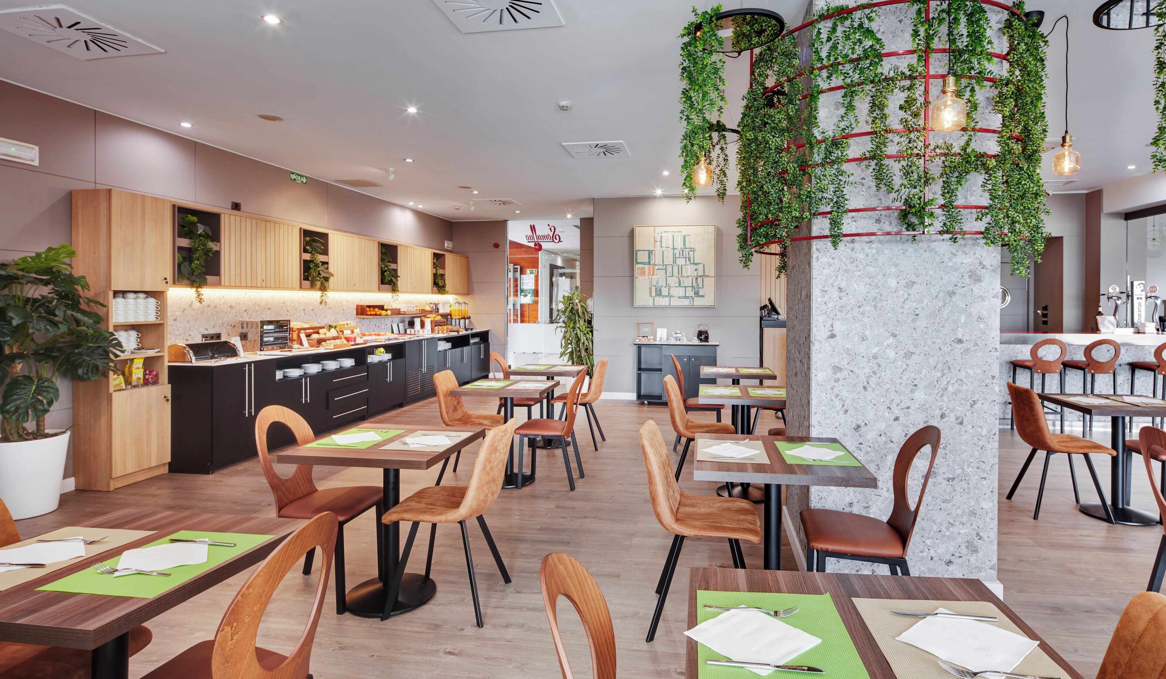 daily buffet breakfast (eur 12 per person)