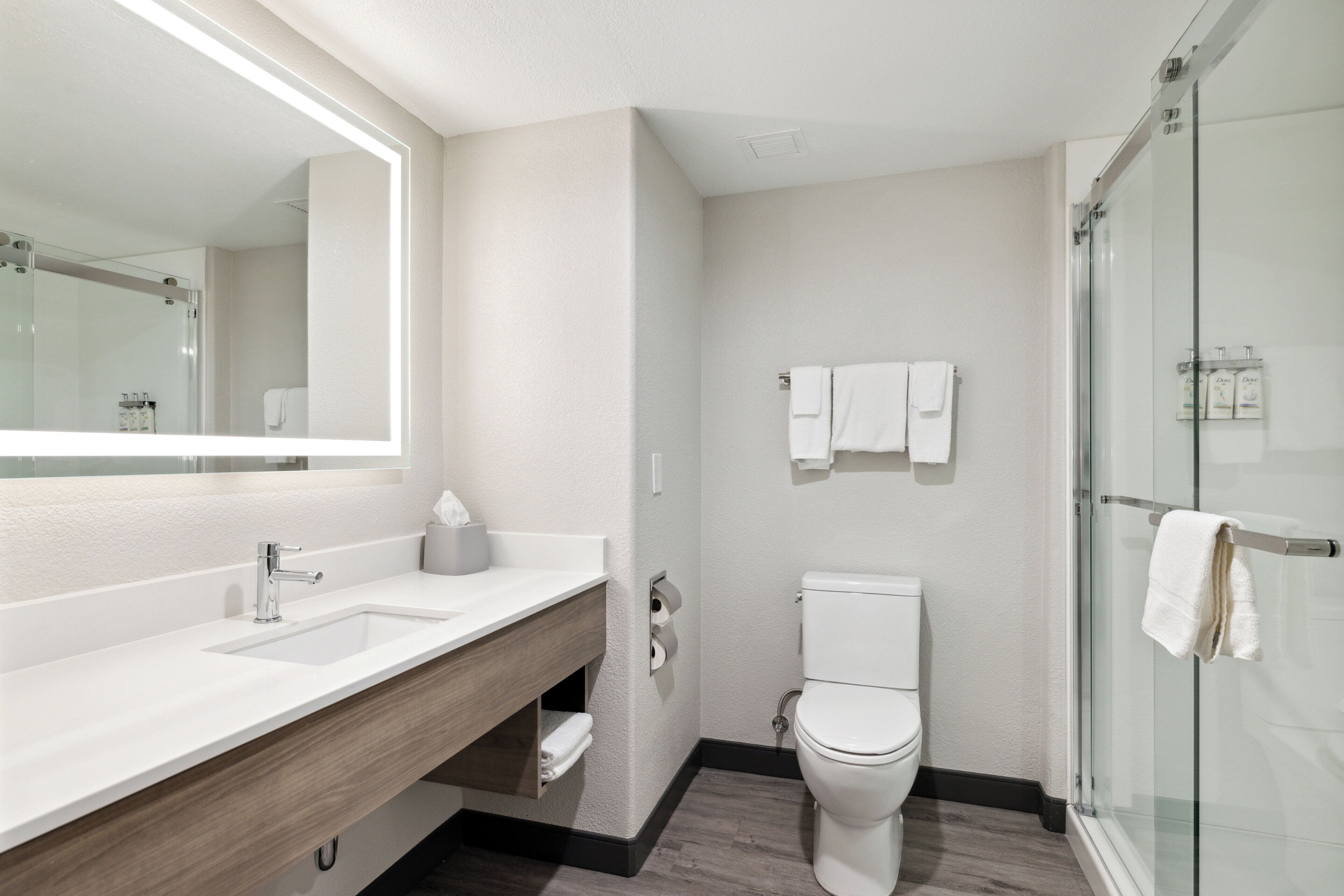 suite, 1 king bed | bathroom | combined shower/bathtub, free toiletries, hair dryer
