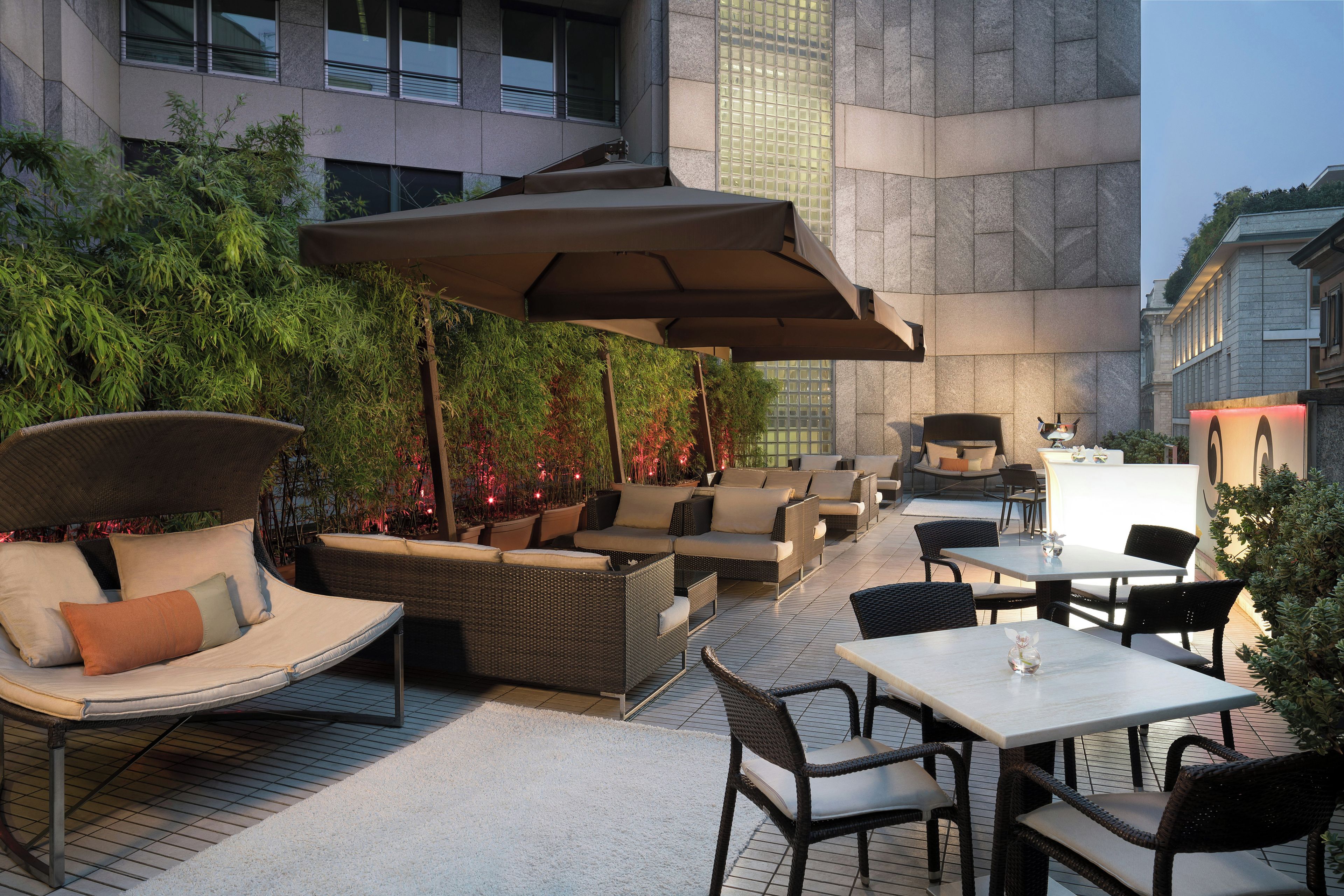 Rooftop terrace