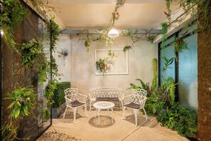 Sala de estar en el lobby