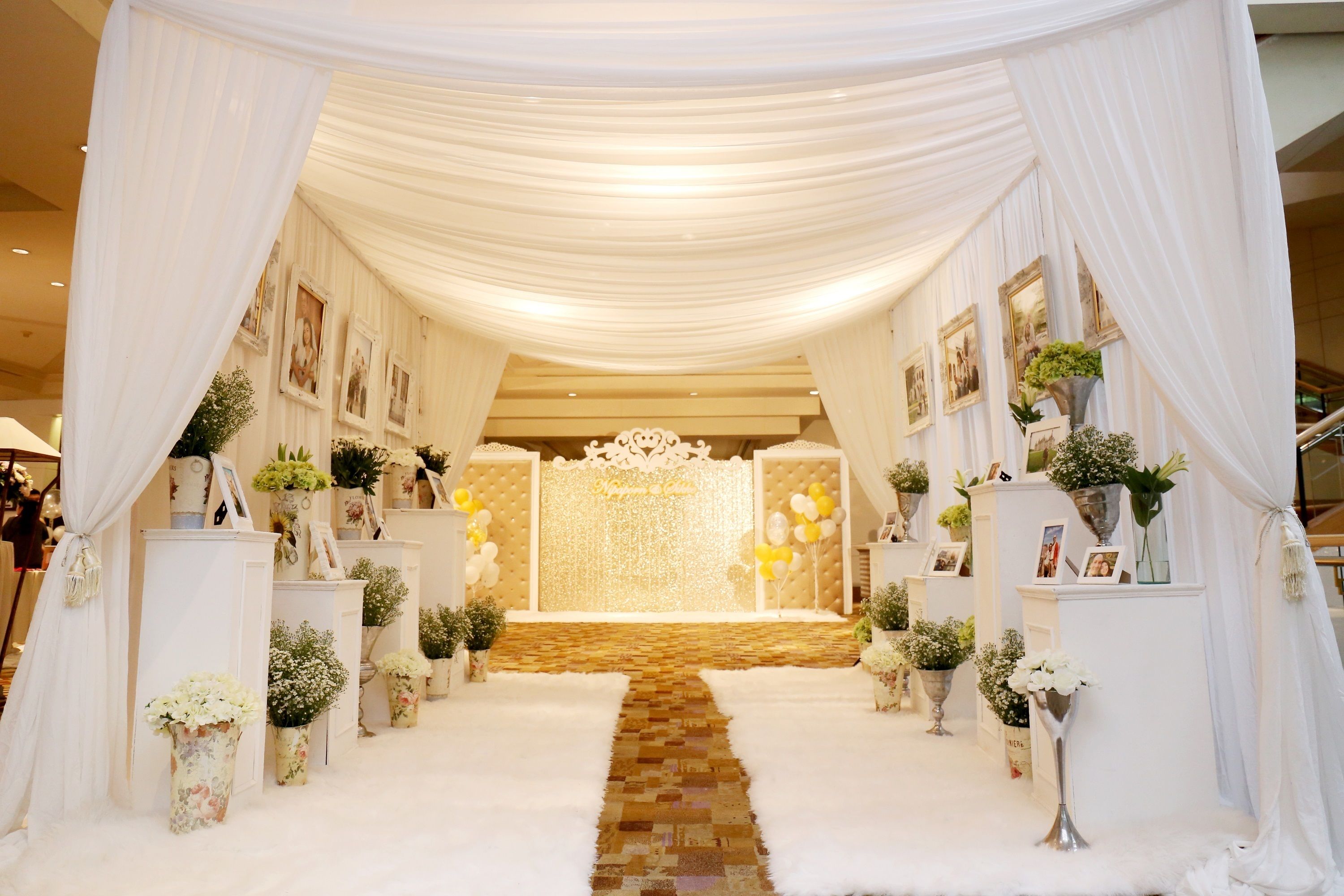indoor wedding