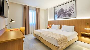 Minibar, in-room safe, desk, blackout curtains