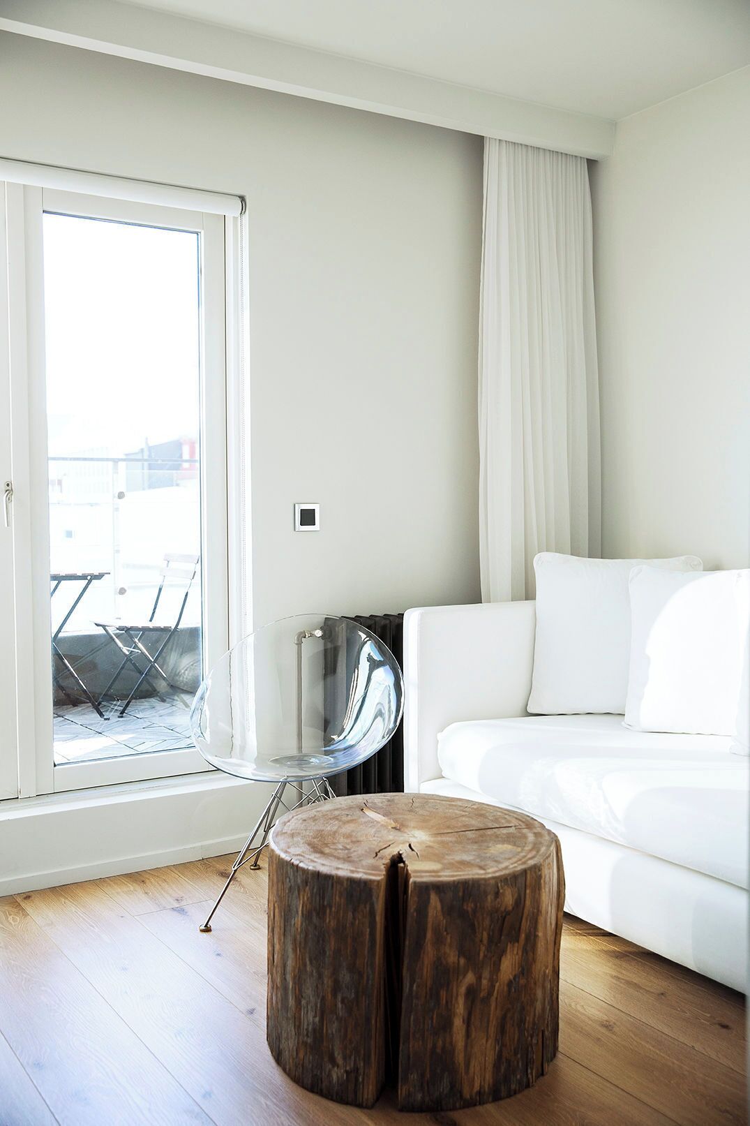 suite, balcony, city view | living area | 32-inch tv with digital channels