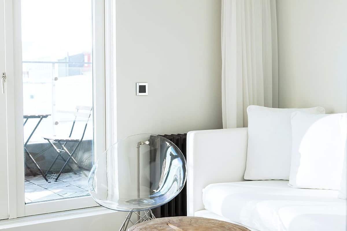 suite, balcony, city view | living area | 32-inch tv with digital channels