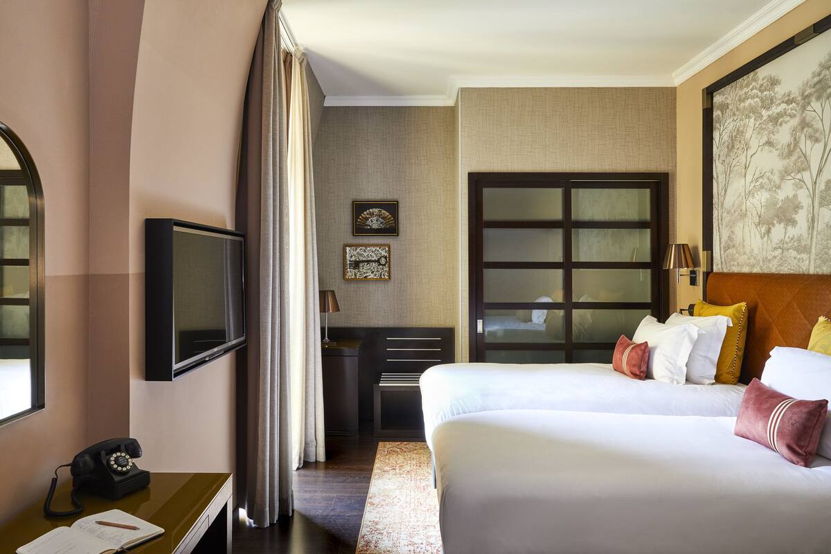 Chambre Standard, 2 lits une place