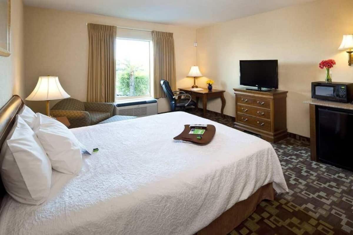 Premium bedding, minibar, desk, iron/ironing board