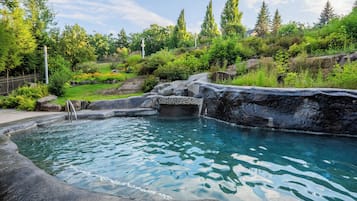 Indoor pool, outdoor pool