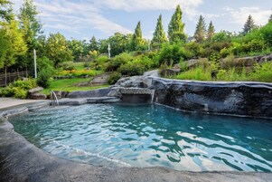 Indoor pool, outdoor pool