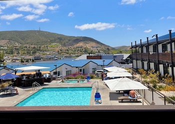 Signature Pool View | View from room at Lakehouse Resort