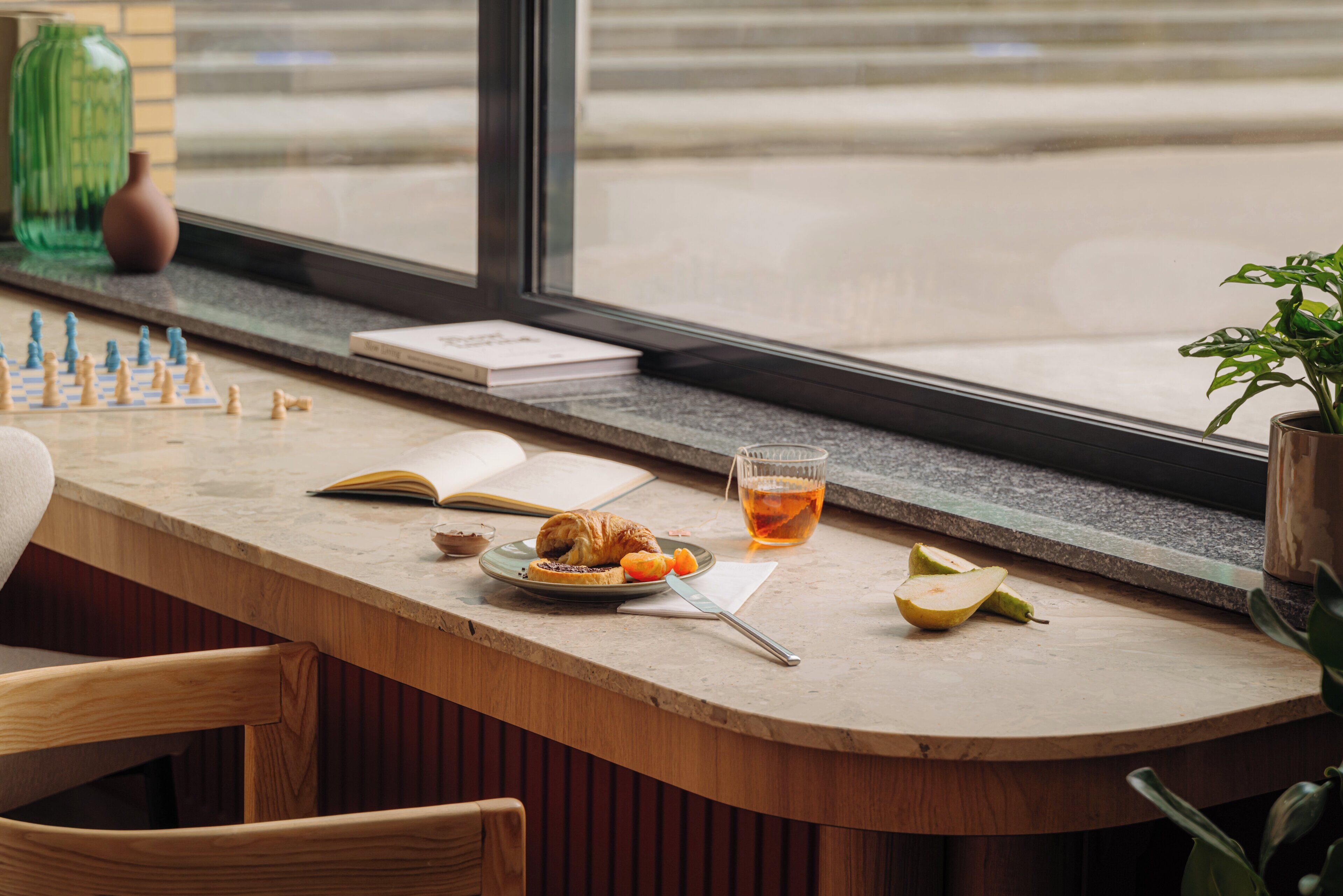 Dagelijks uitgebreid ontbijt (EUR 17 per persoon)