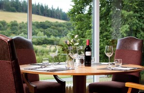 Breakfast, lunch, dinner served; British cuisine, golf course views  - Macdonald Cardrona Hotel, Golf & Spa (Peebles)