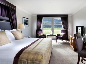 In-room safe, desk, blackout curtains, soundproofing