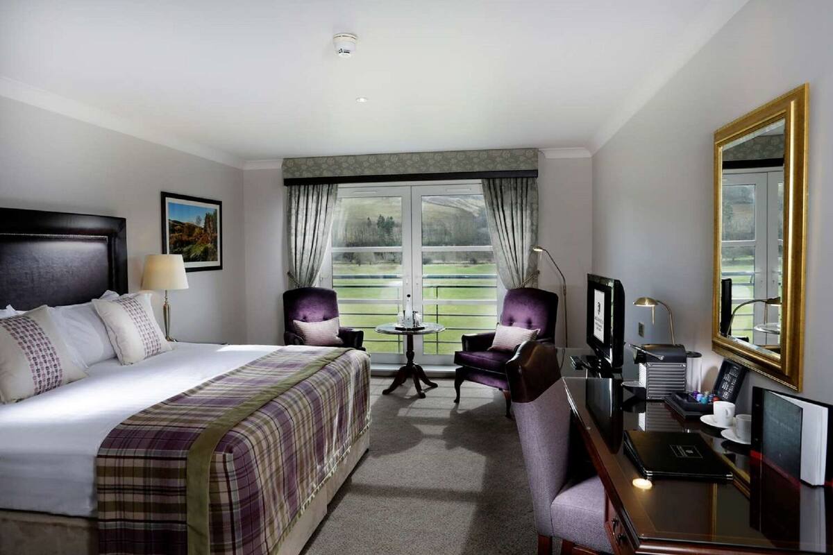 In-room safe, desk, blackout curtains, soundproofing