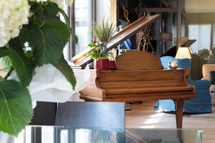 Zona de estar del vestíbulo