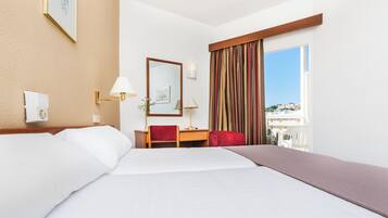 In-room safe, blackout drapes, free cribs/infant beds, bed sheets